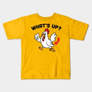 CHICKEN BUTT Kids T-Shirt